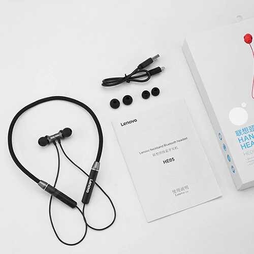 Lenovo HE05 Bluetooth Earphone Black