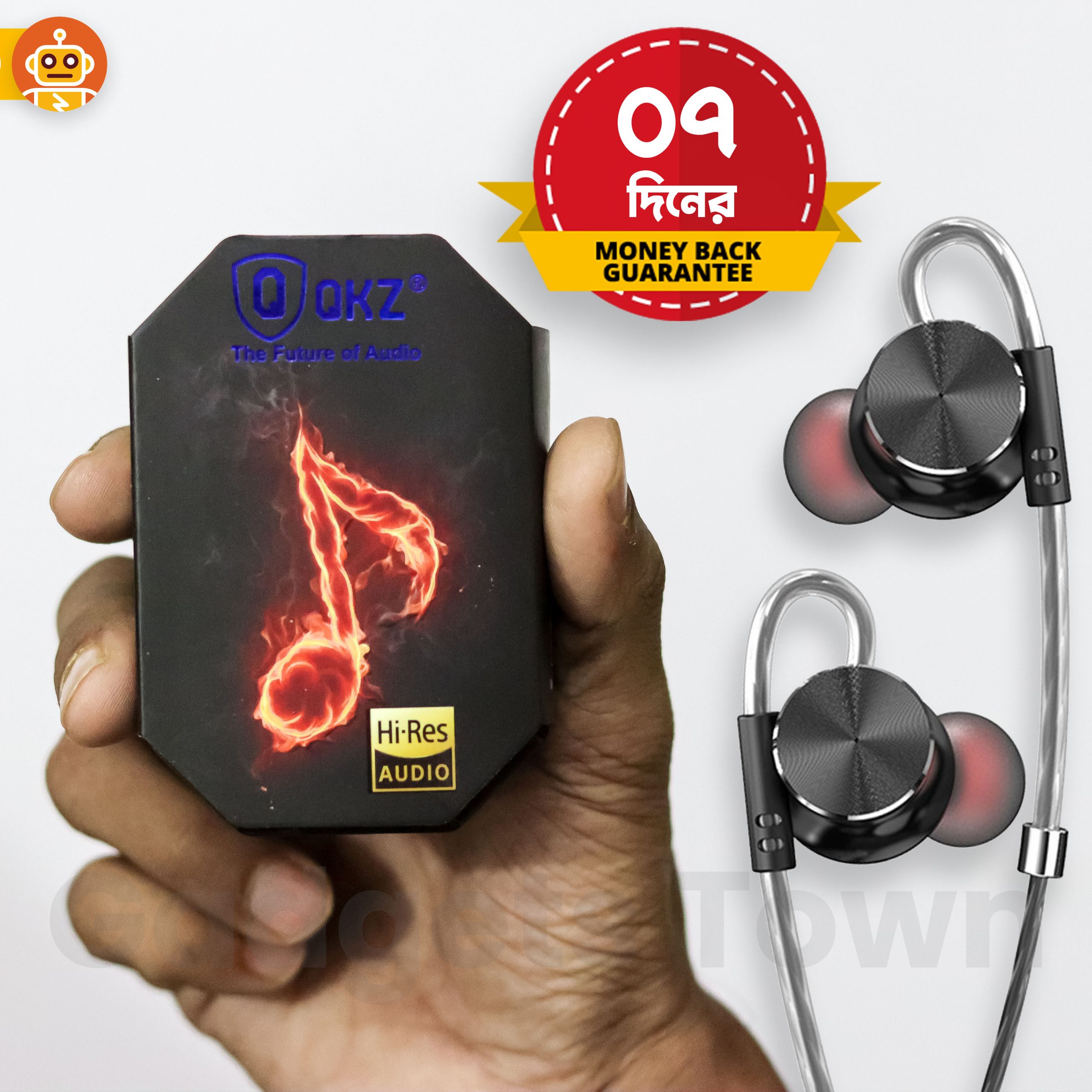 Dm Qkz Dm Zinc Alloy Hifi In Ear Earphones Qkz Dm Mm Wired In Ear Earphone