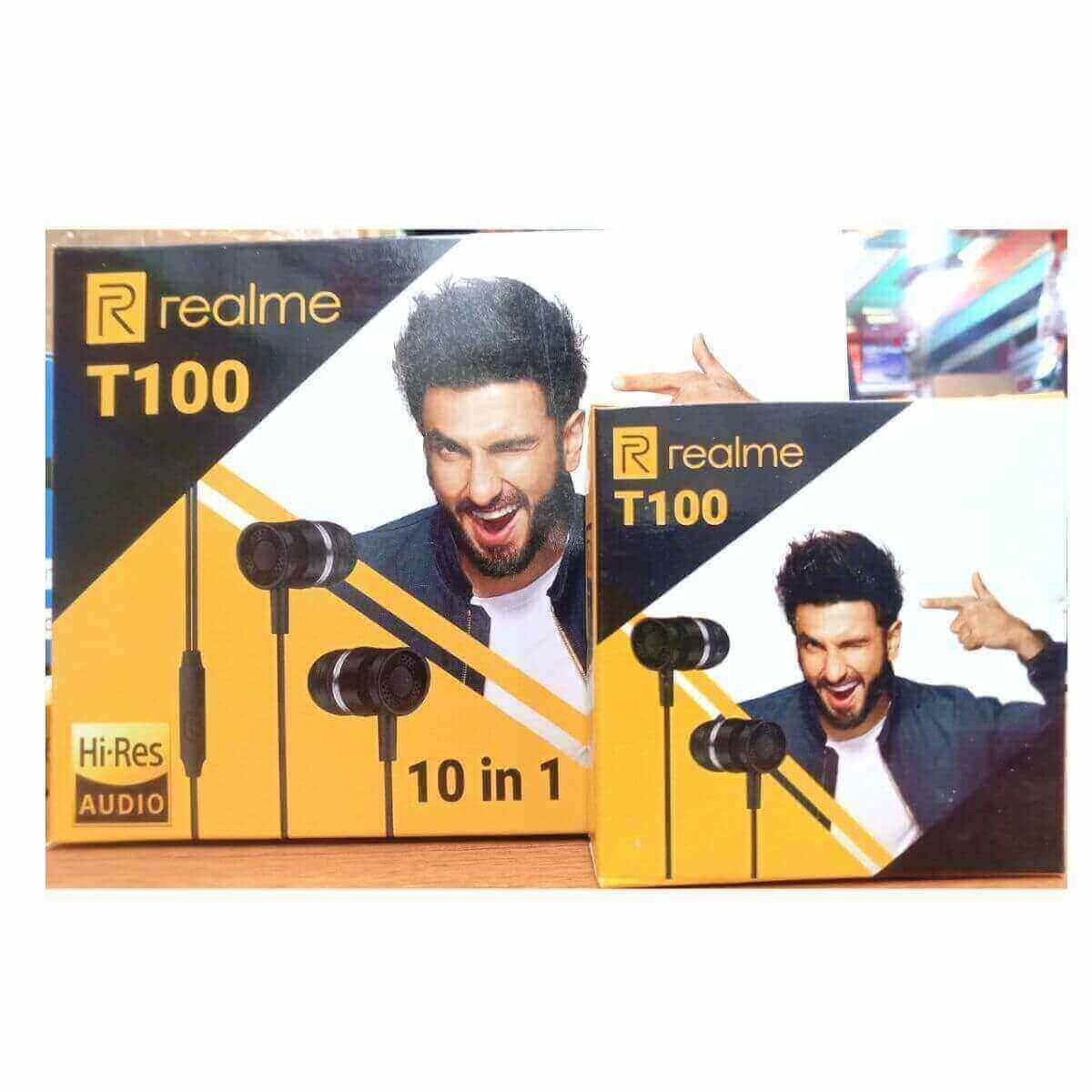 Realme T100 10 in 1 Box Earphone