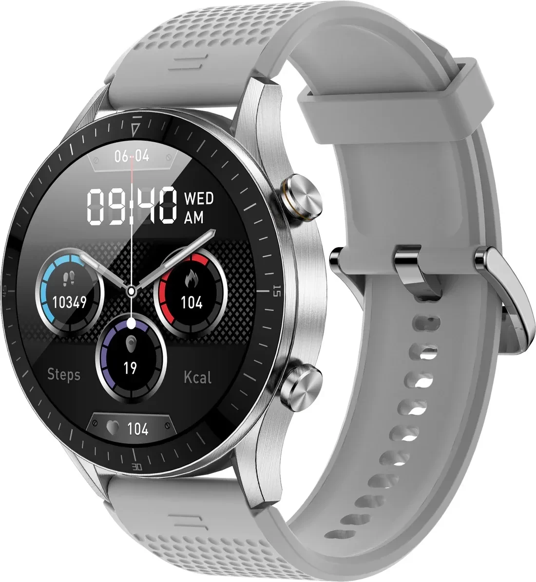 XINJI NOTHING 1 Bluetooth Calling Waterproof Smart Watch – Silver