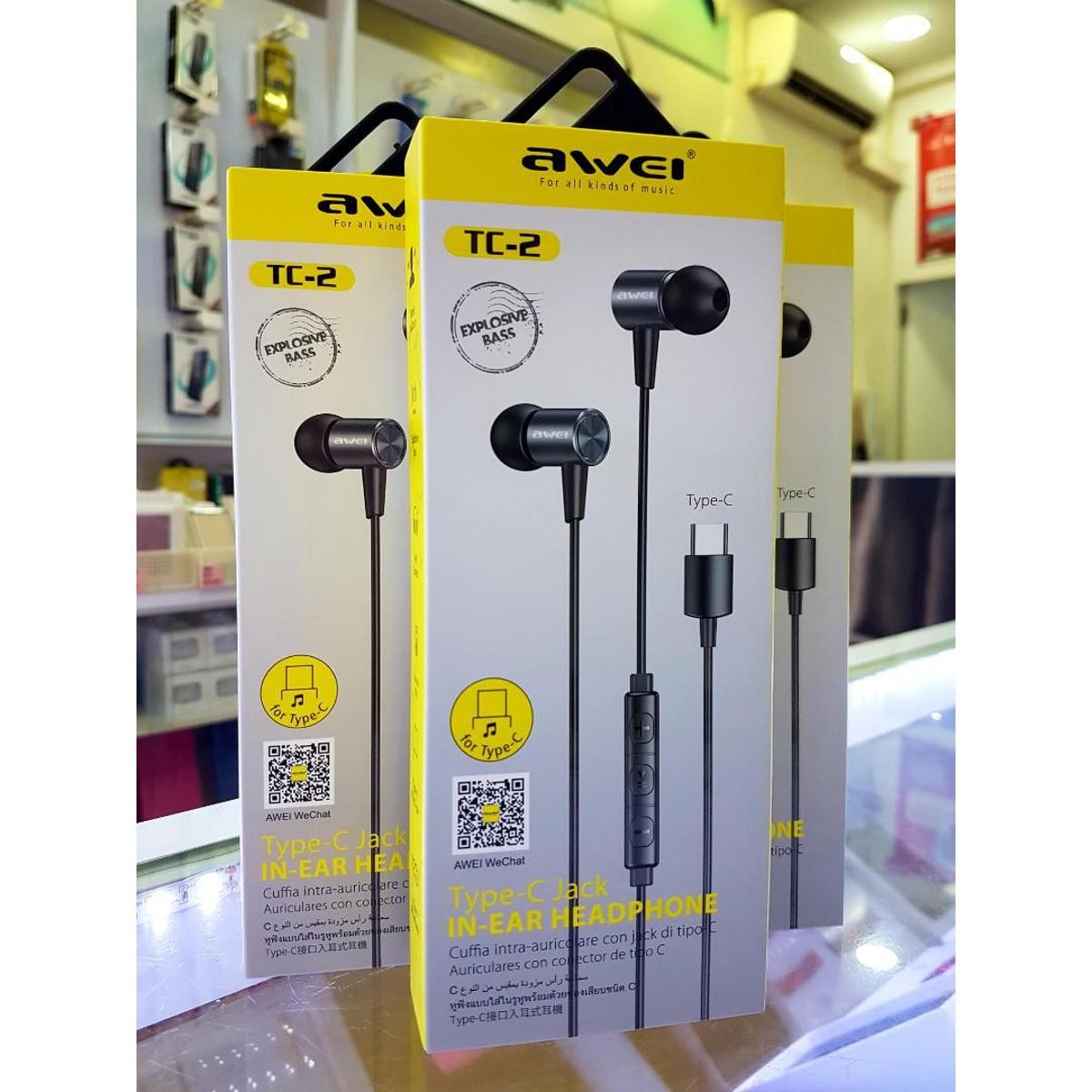 Awei TC-1 Type-c Jack In-Ear Earphone TC1