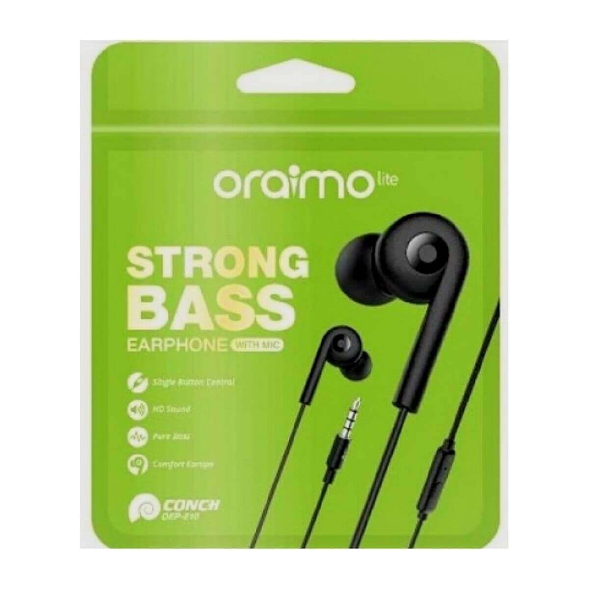 Oraimo Pata Earphone Black & White